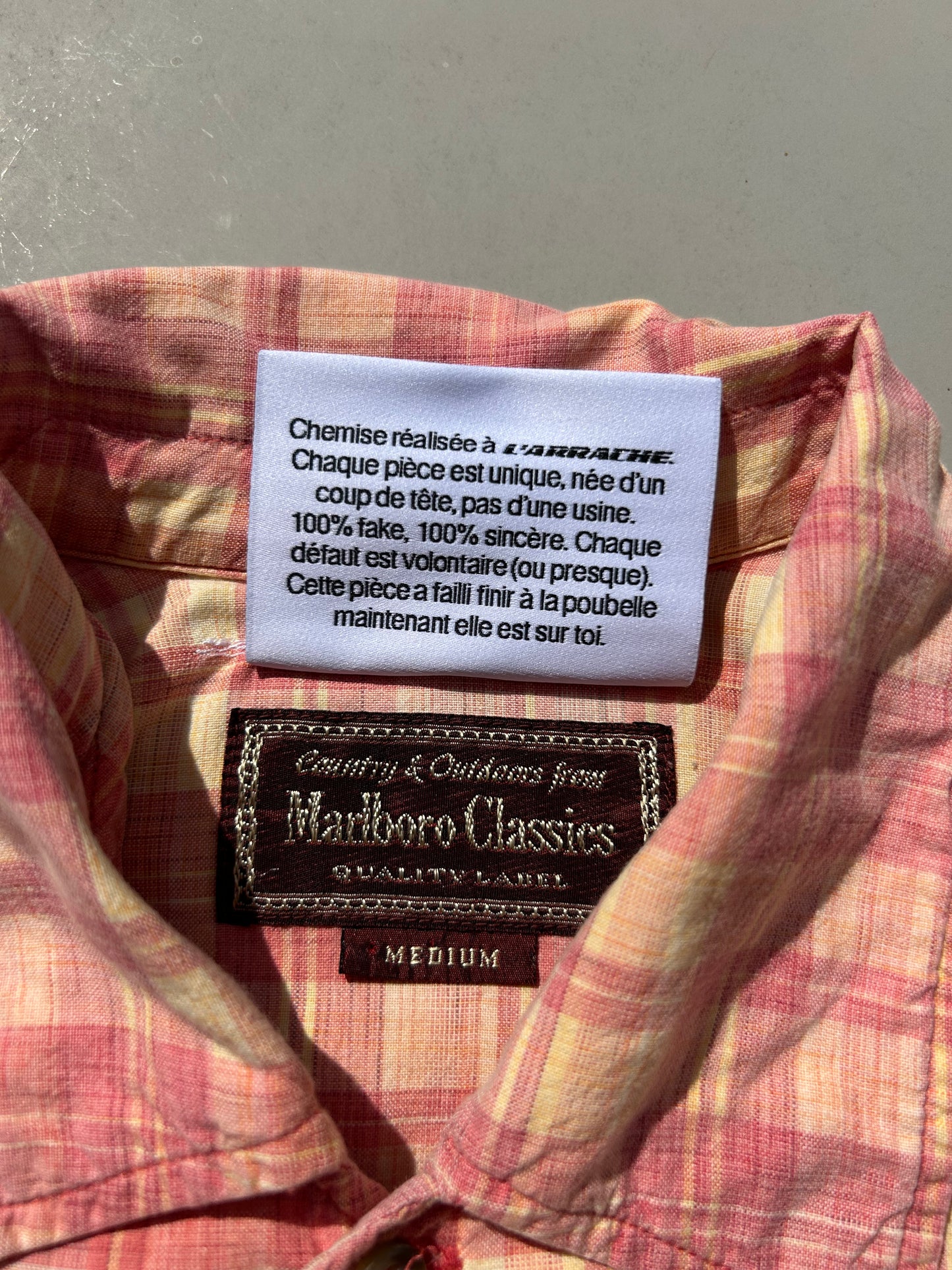 Chemise "Slacker Merkat" – Marlboro