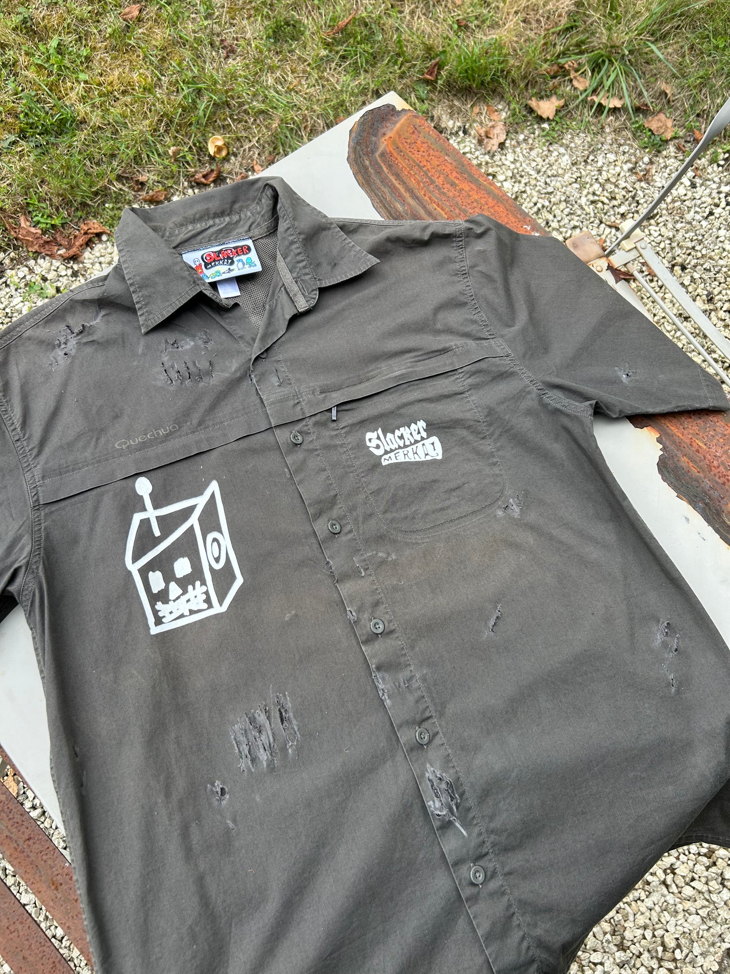 Chemise "Slacker Merkat" – Méga arraché