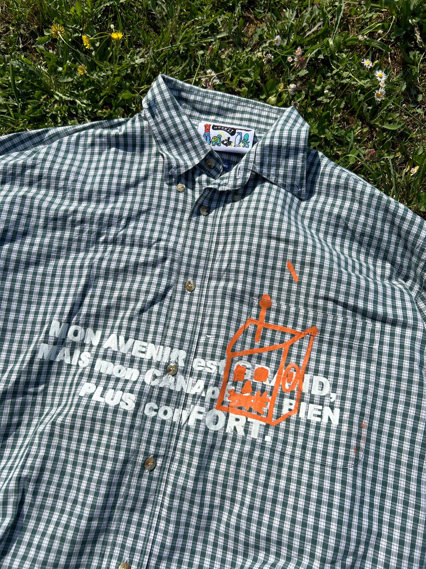 Chemise "Slacker Merkat" – Manche Longue