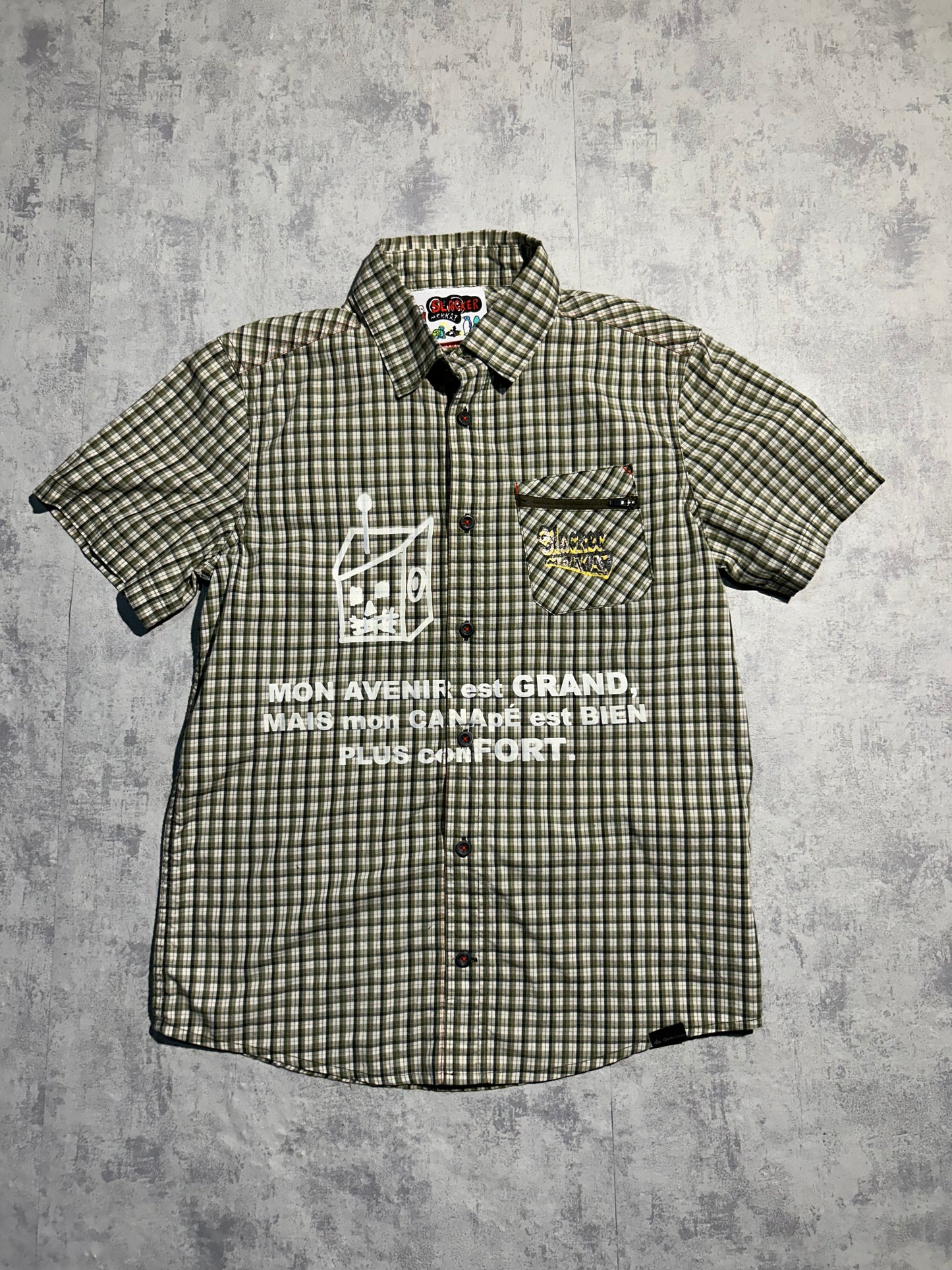 Chemise "Slacker Merkat" – Manche Courte