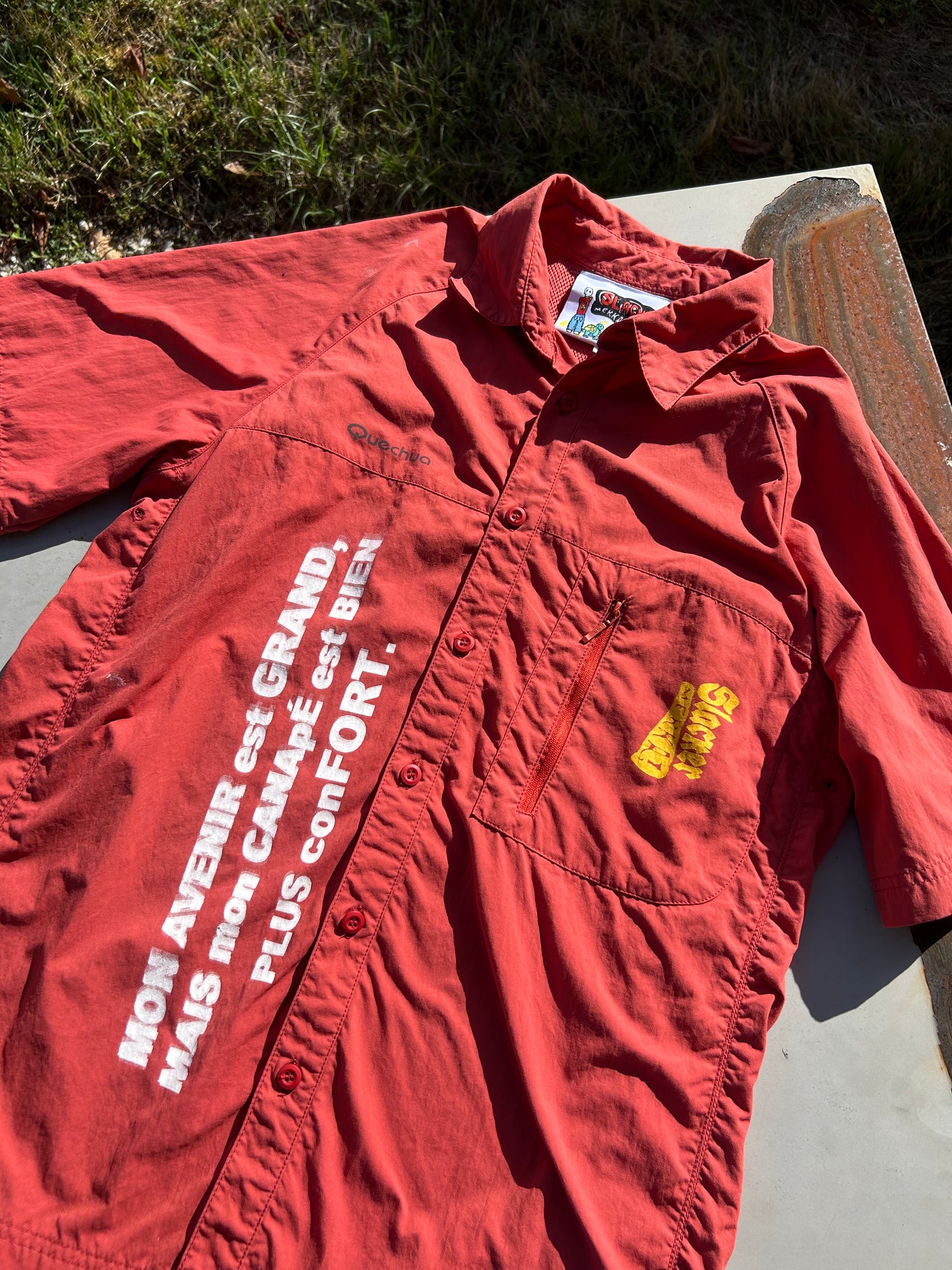 Chemise "Slacker Merkat" – Manche Courte