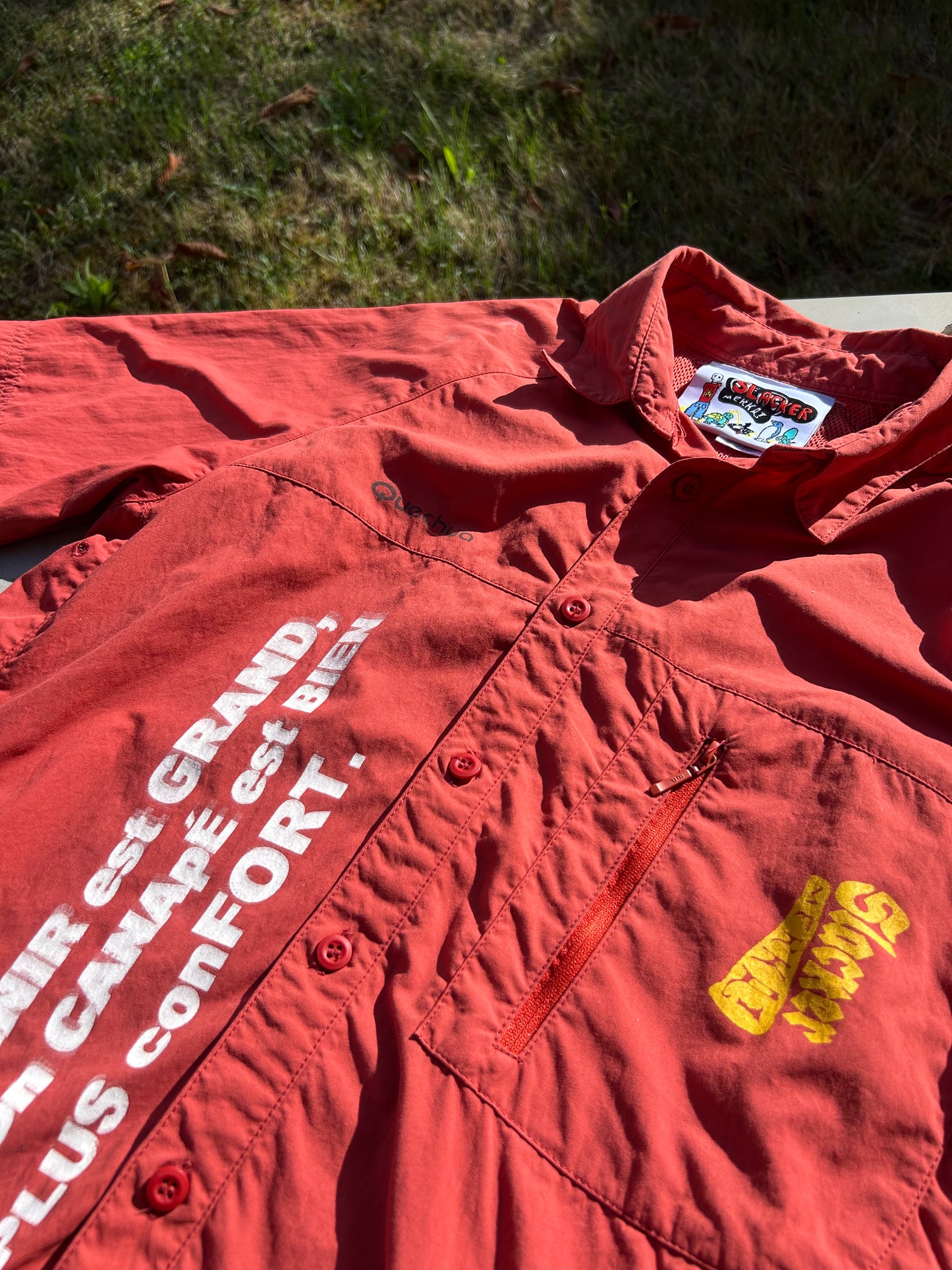 Chemise "Slacker Merkat" – Manche Courte