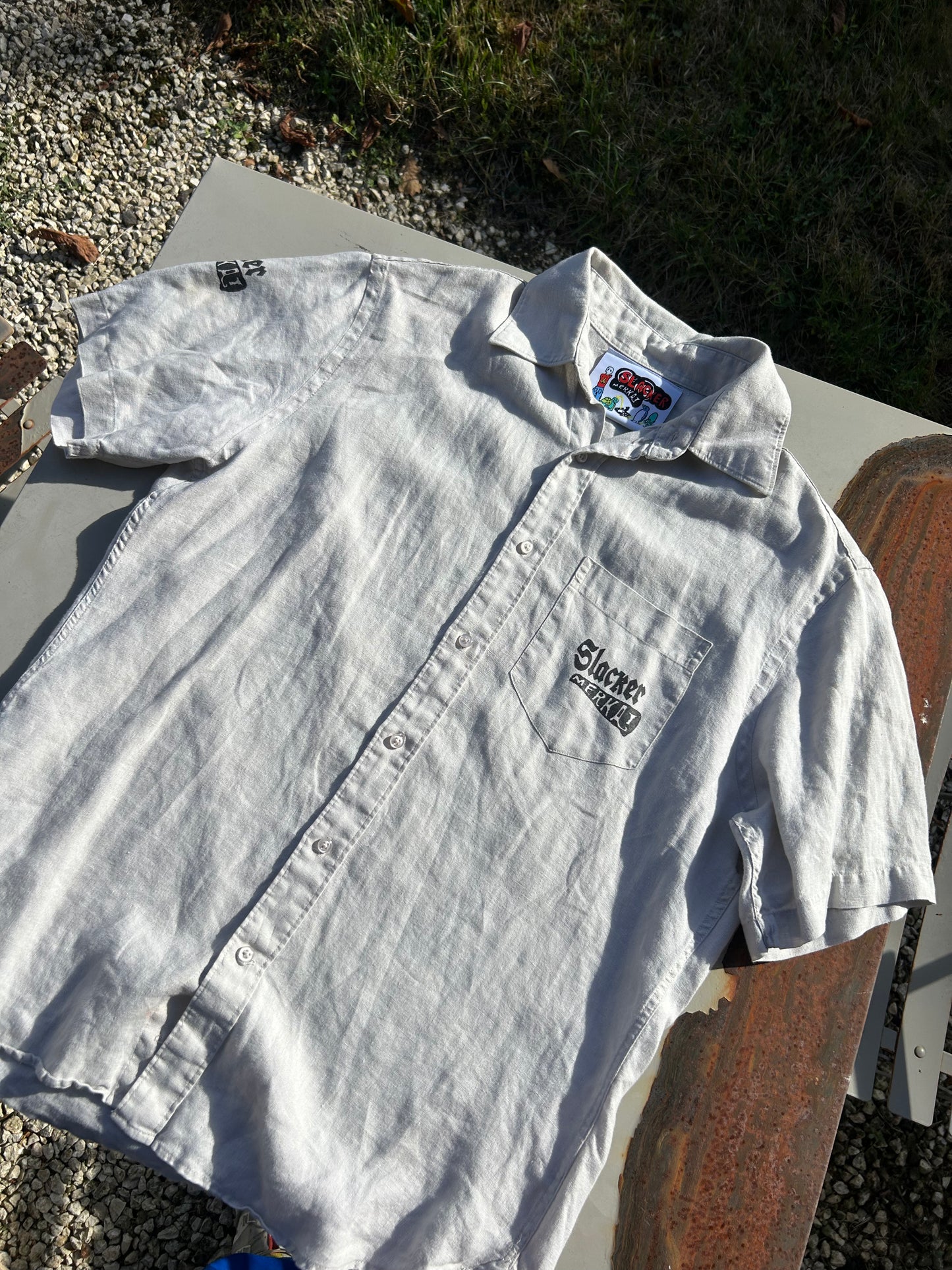 Chemise "Slacker Merkat" – Lin