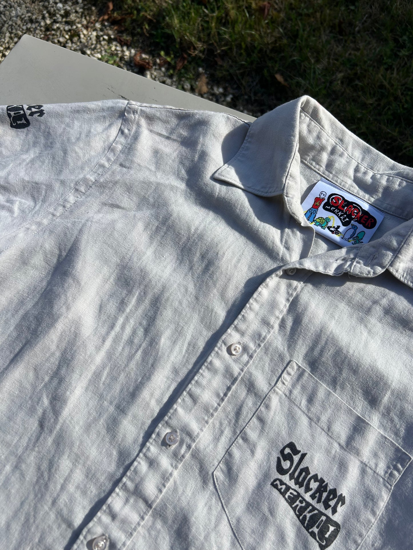 Chemise "Slacker Merkat" – Lin