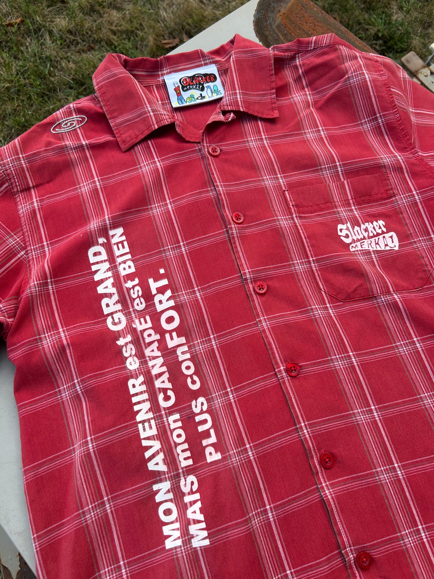 Chemise "Slacker Merkat" – Manche Courte
