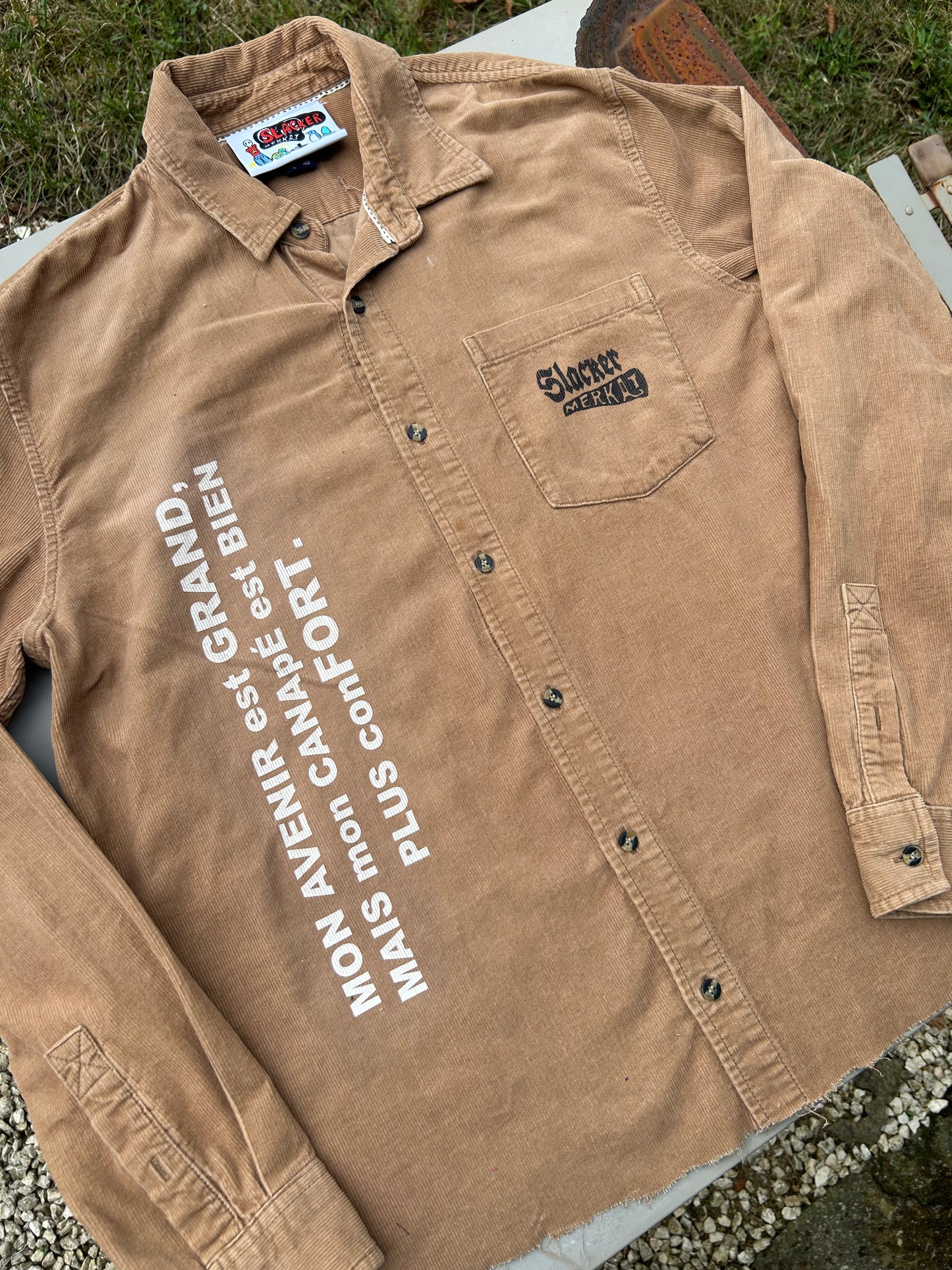 Chemise "Slacker Merkat" – Manche Longue