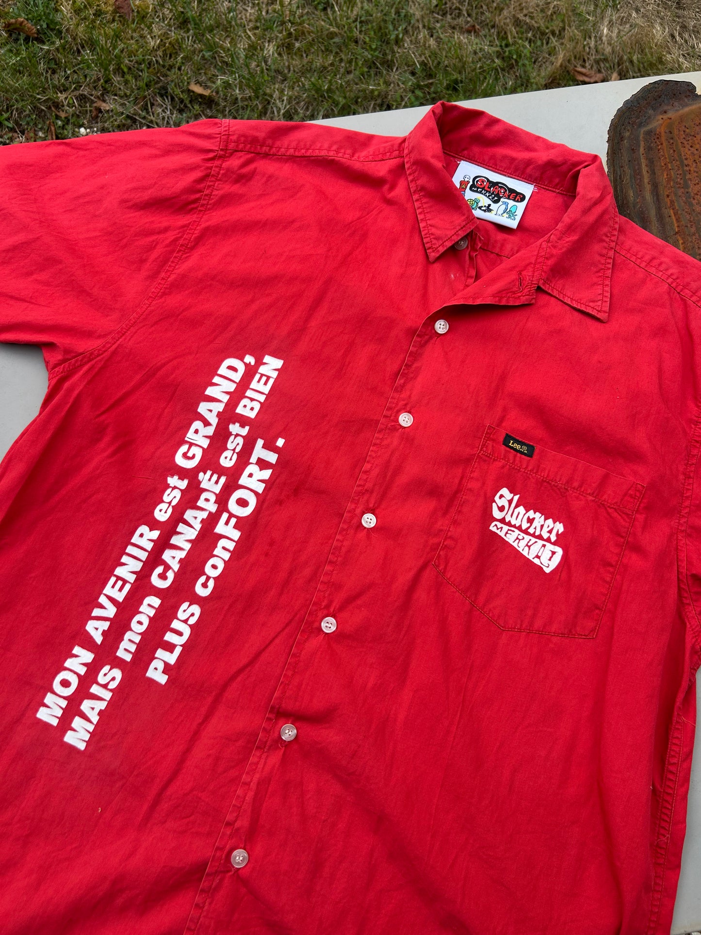 Chemise "Slacker Merkat" – Manche Courte