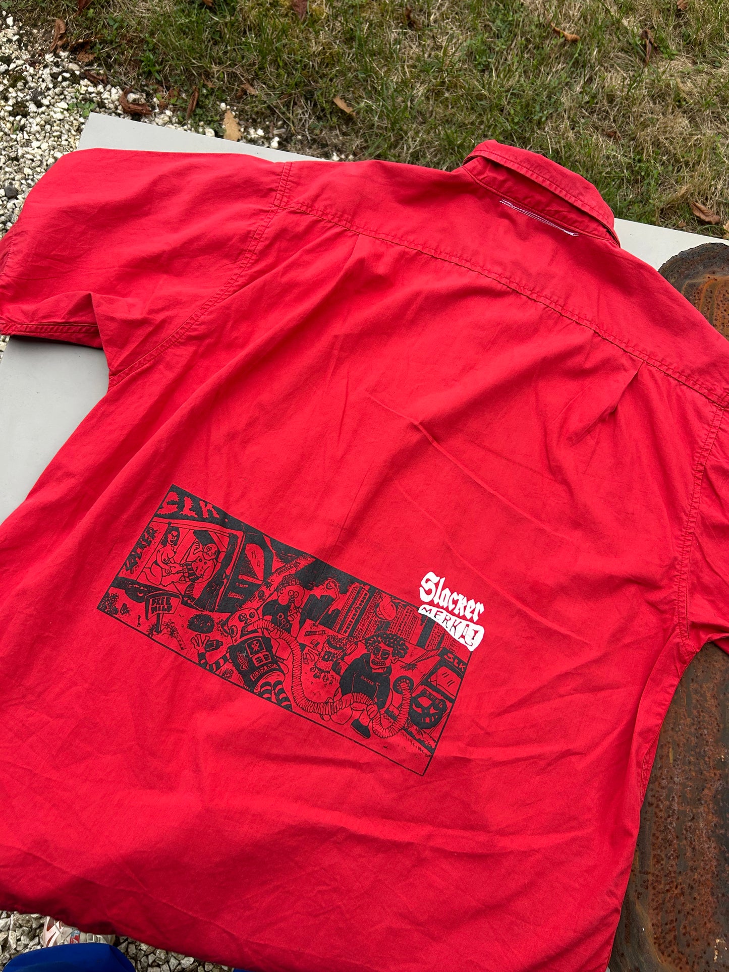 Chemise "Slacker Merkat" – Manche Courte