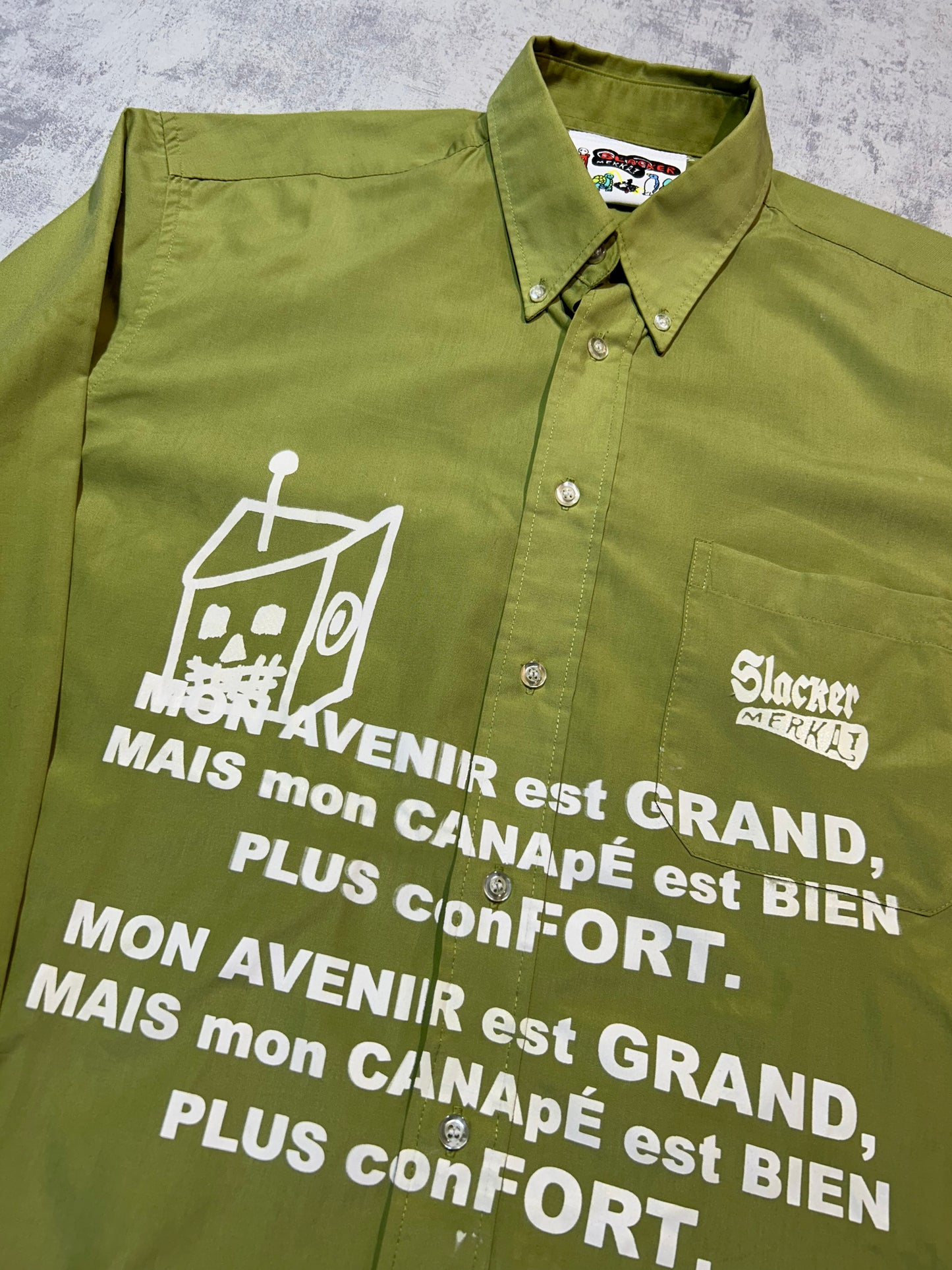 Chemise "Slacker Merkat" – Manche Longue