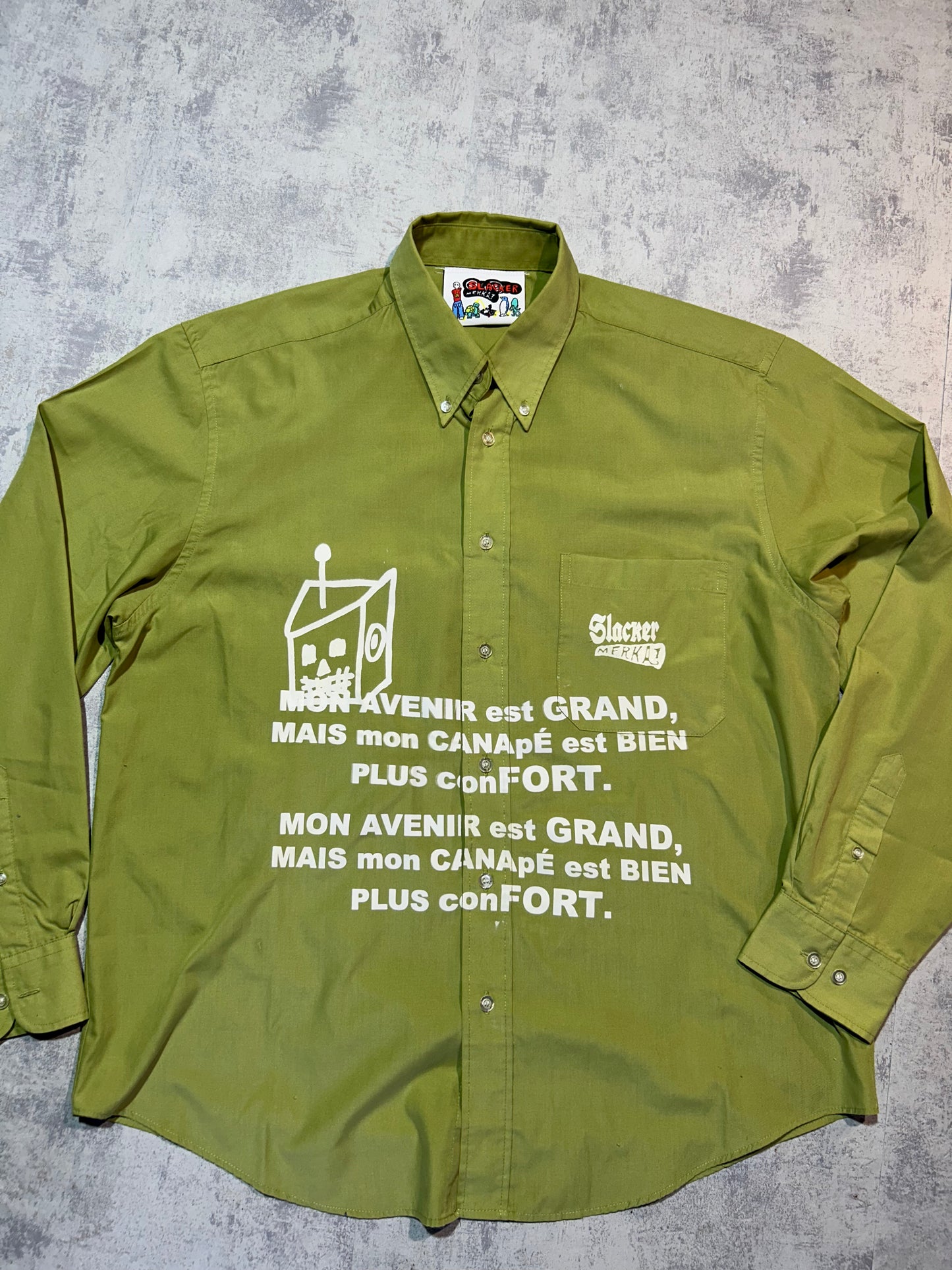 Chemise "Slacker Merkat" – Manche Longue