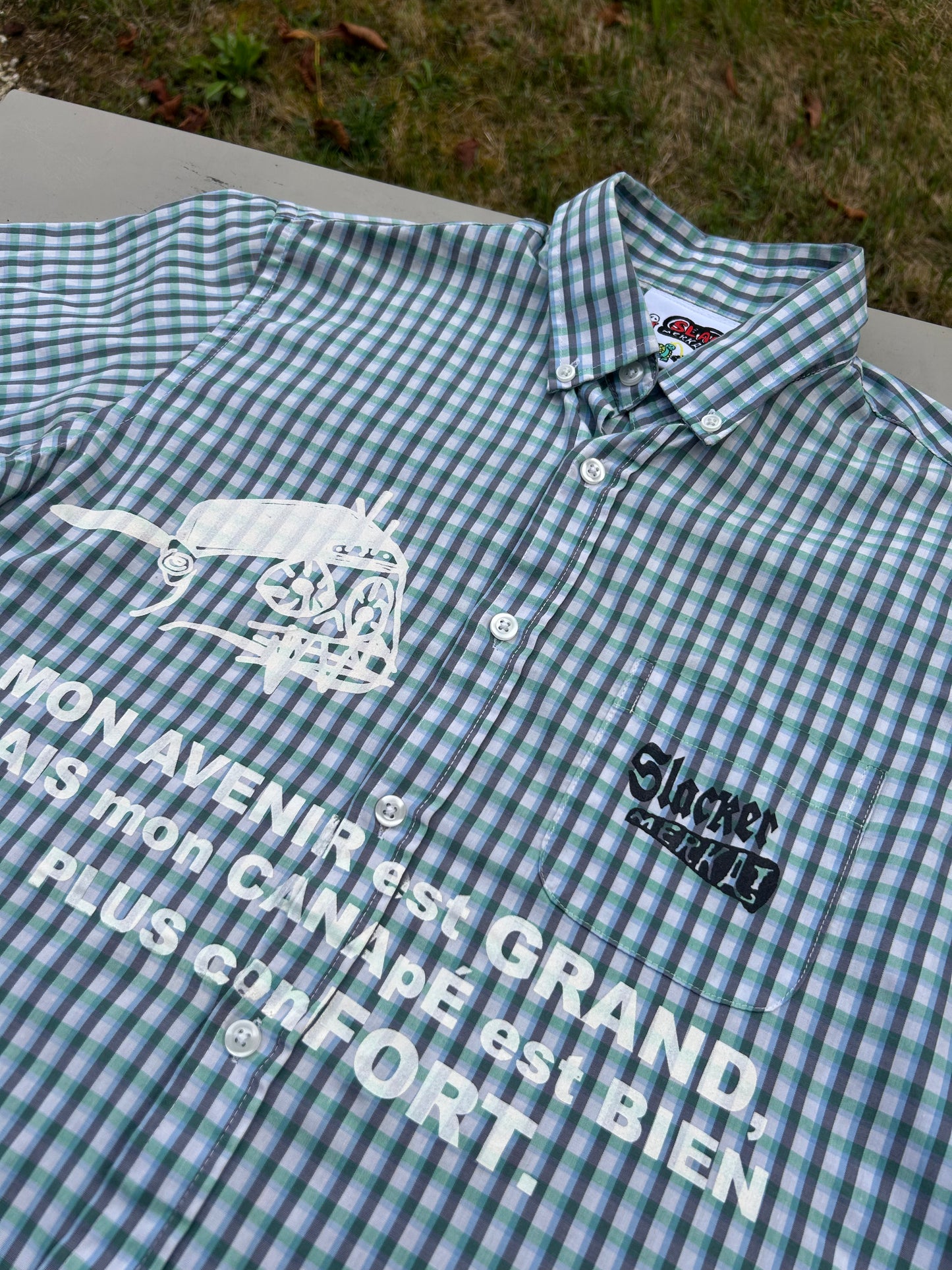 Chemise "Slacker Merkat" – Manche Courte