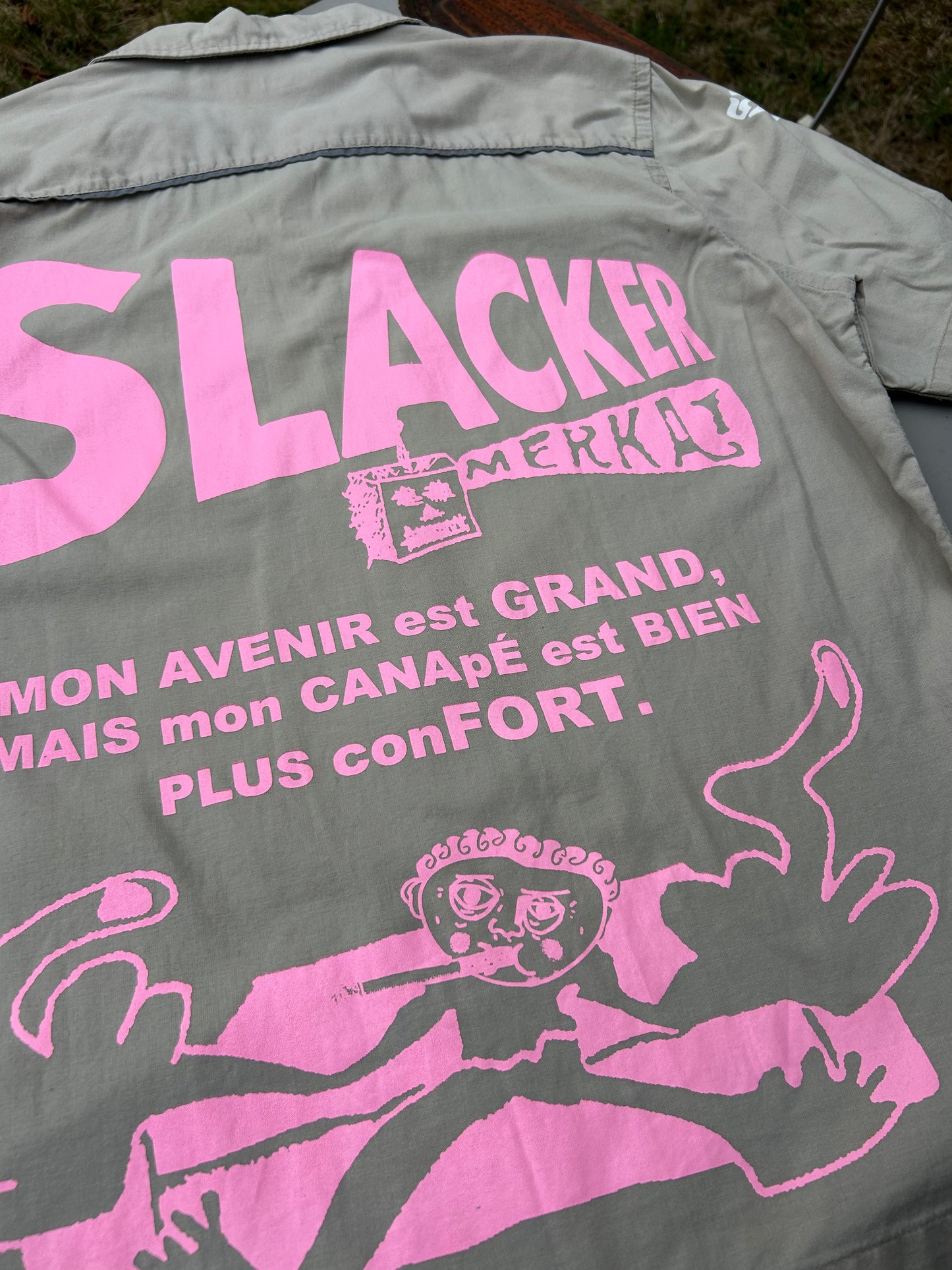 Chemise "Slacker Merkat" – Manche Courte