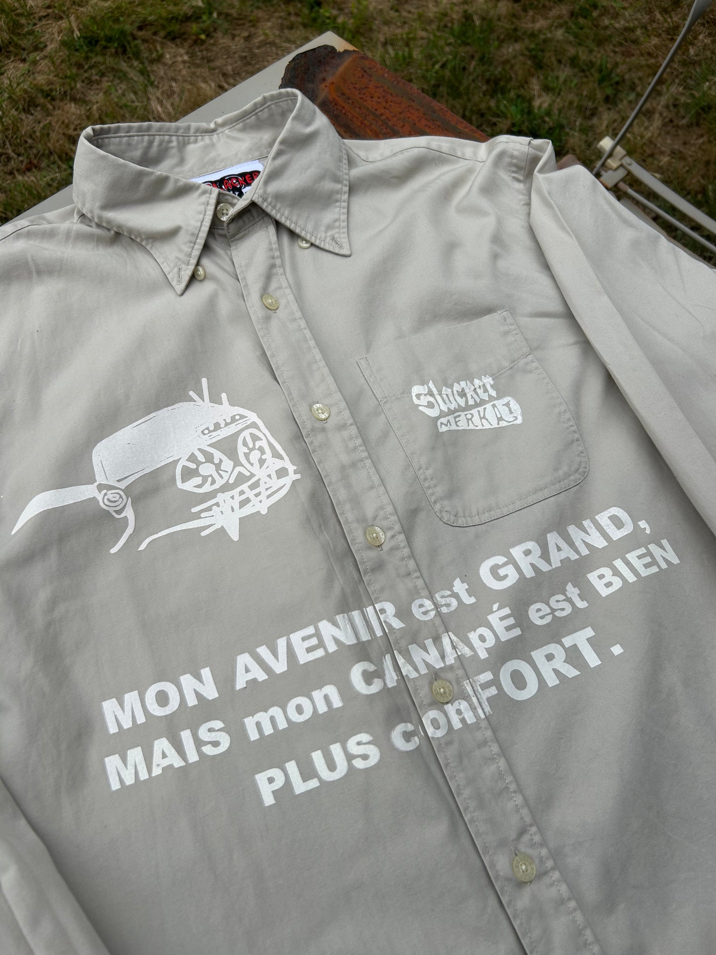 Chemise "Slacker Merkat" – Manche Longue