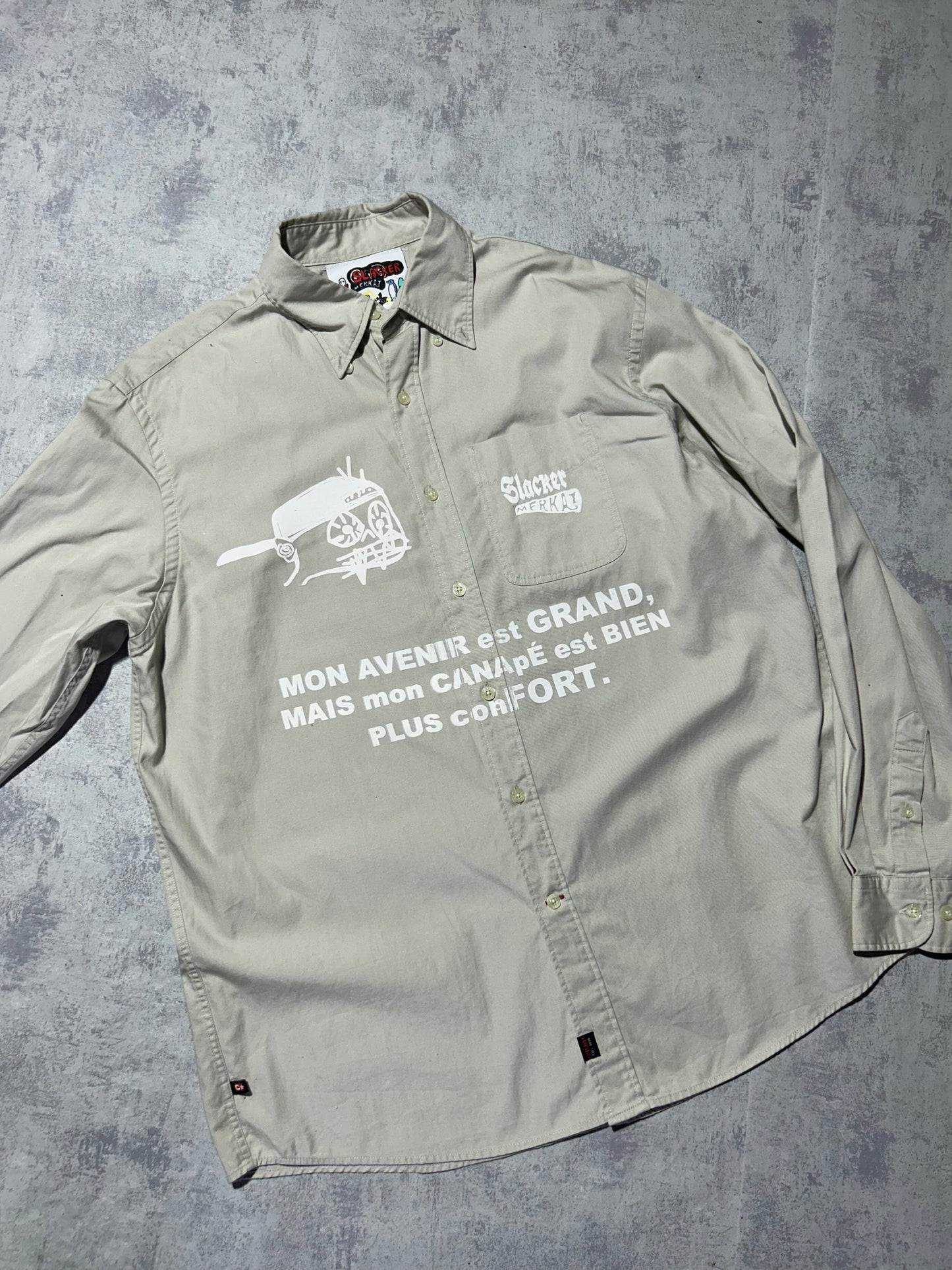 Chemise "Slacker Merkat" – Manche Longue