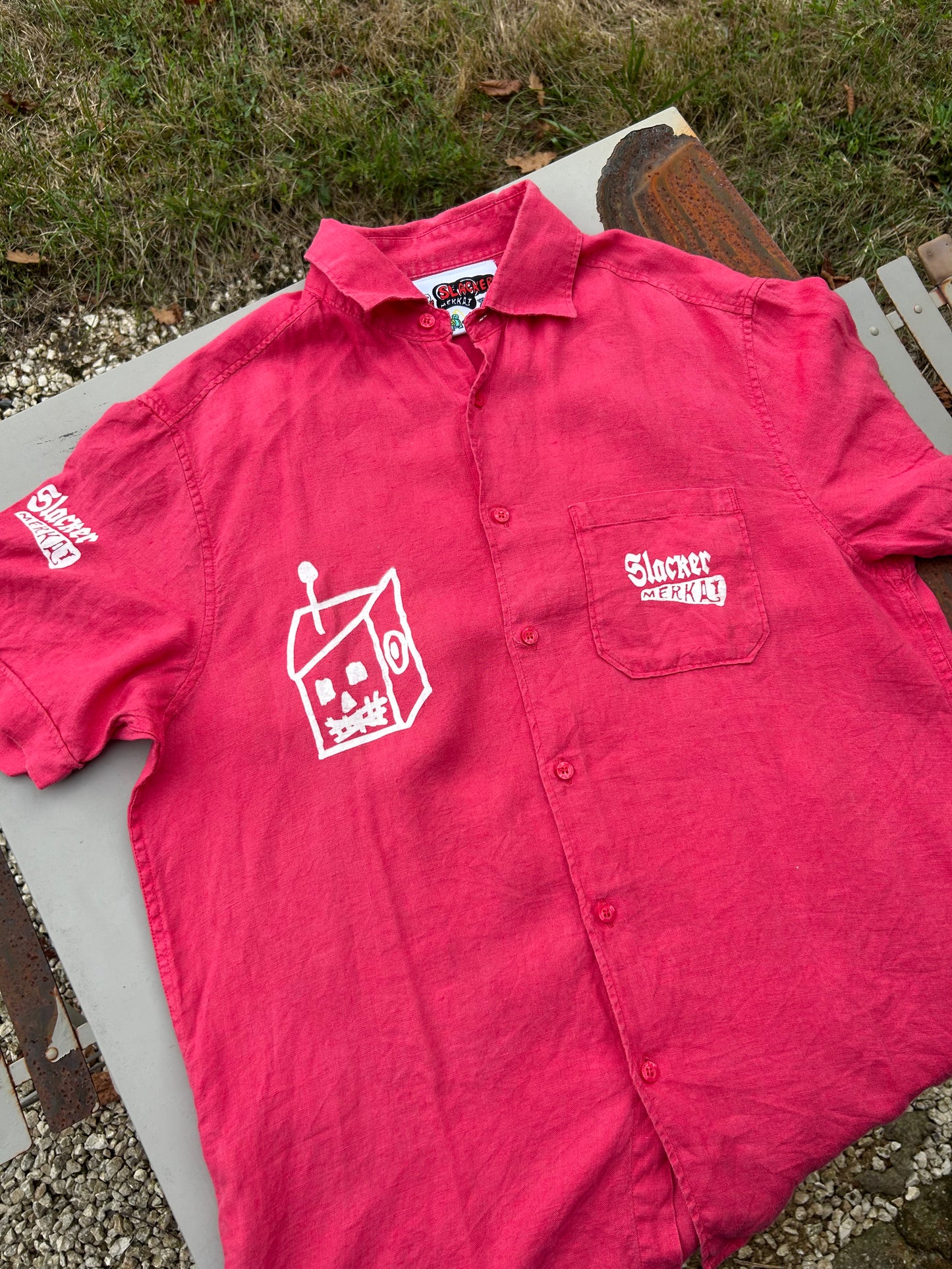 Chemise "Slacker Merkat" – Lin