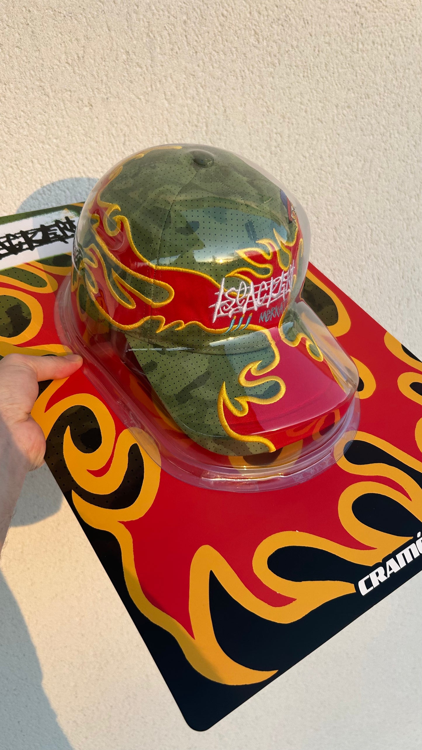 CASQUETTE "CAMO FIRE"