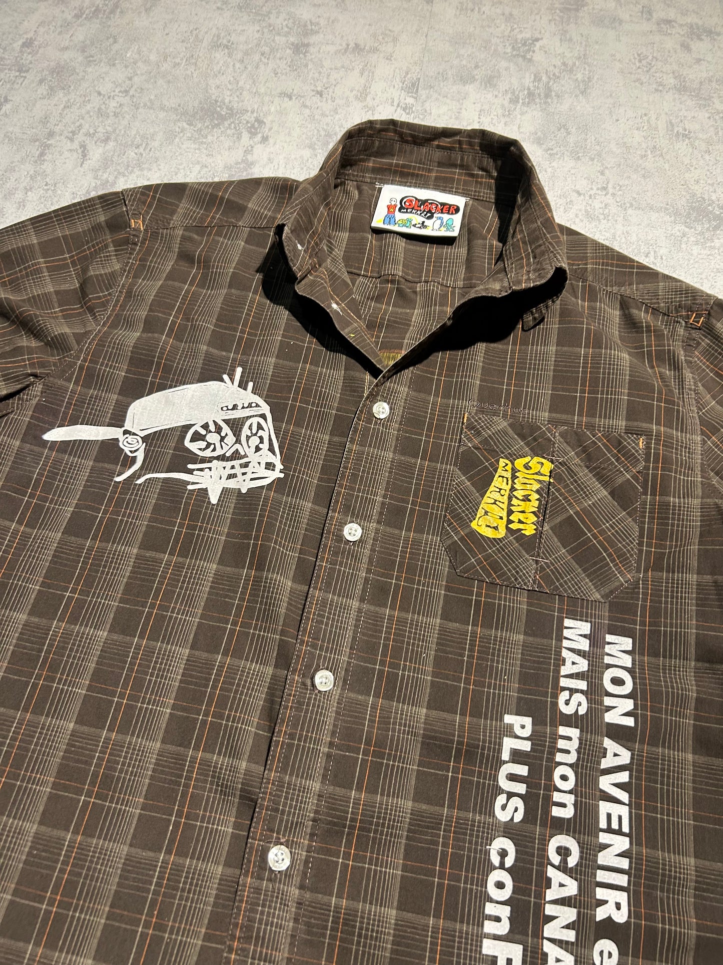 Chemise "Slacker Merkat" – Manche Courte